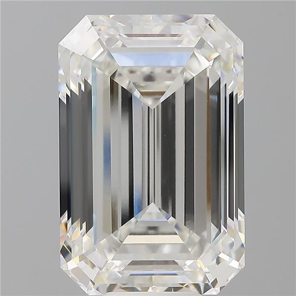 12.57 ct. emerald Lab Grown Diamond front image