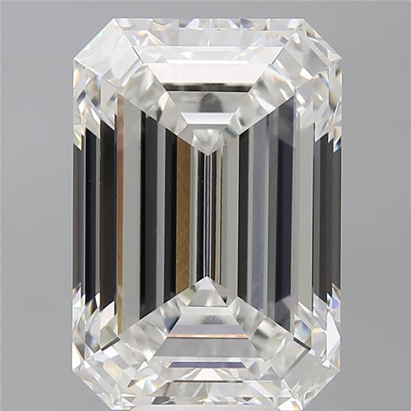 9.59 ct. emerald Lab Grown Diamond front image