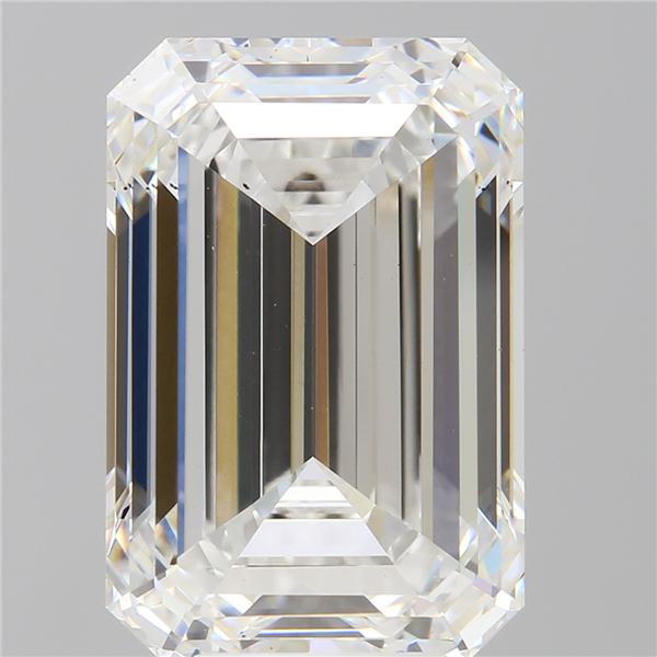 7.51 ct. emerald Lab Grown Diamond front image