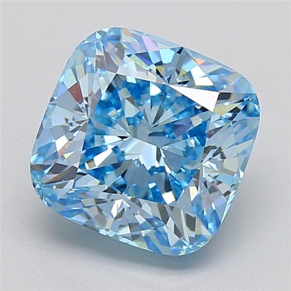 5.09 ct. cushion Lab Grown Diamond front image