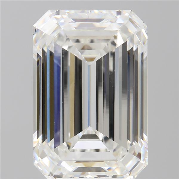 7.60 ct. emerald Lab Grown Diamond front image
