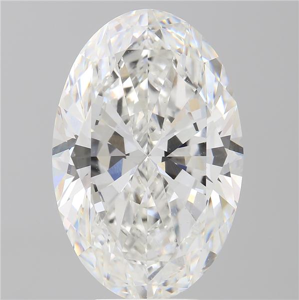 7.53 ct. oval Lab Grown Diamond front image