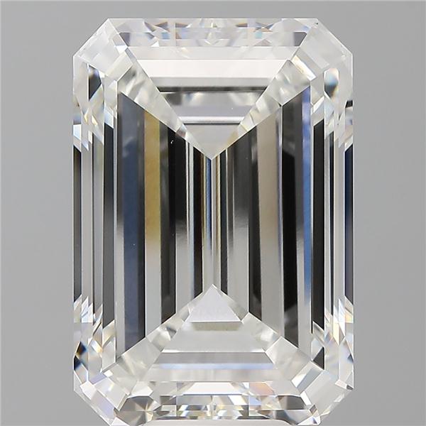 12.02 ct. emerald Lab Grown Diamond front image