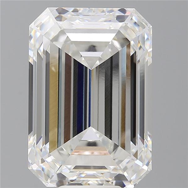 12.60 ct. emerald Lab Grown Diamond front image