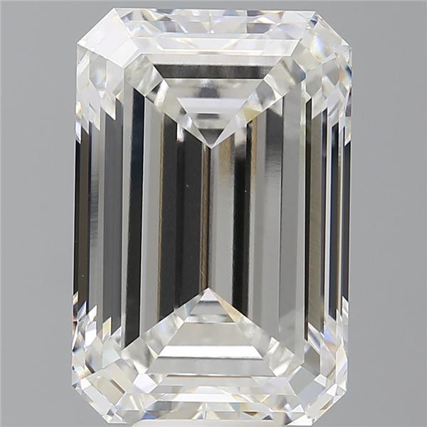 11.58 ct. emerald Lab Grown Diamond front image