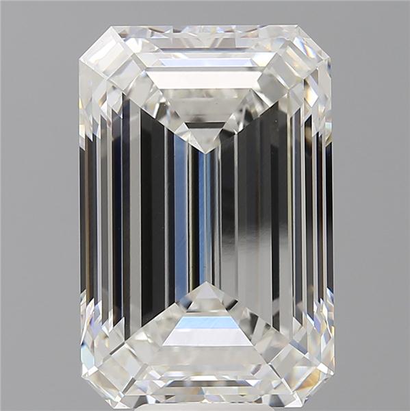 11.60 ct. emerald Lab Grown Diamond front image