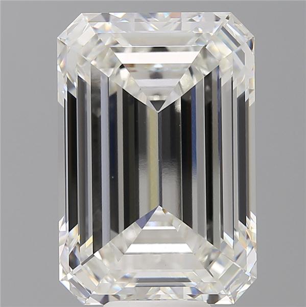 12.02 ct. emerald Lab Grown Diamond front image