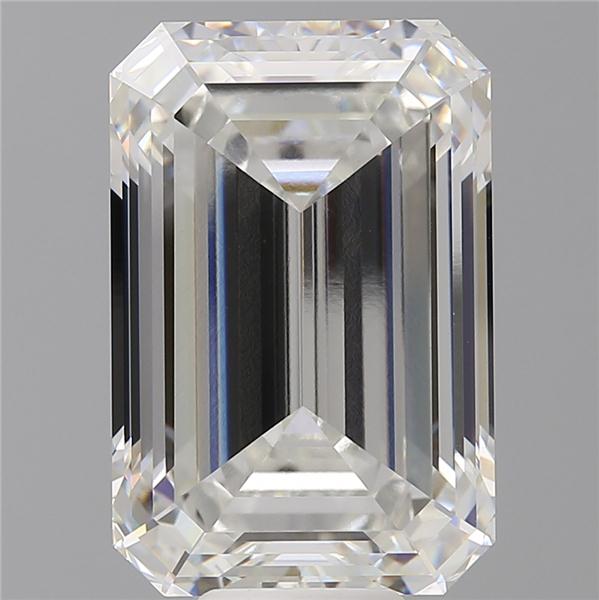 12.56 ct. emerald Lab Grown Diamond front image