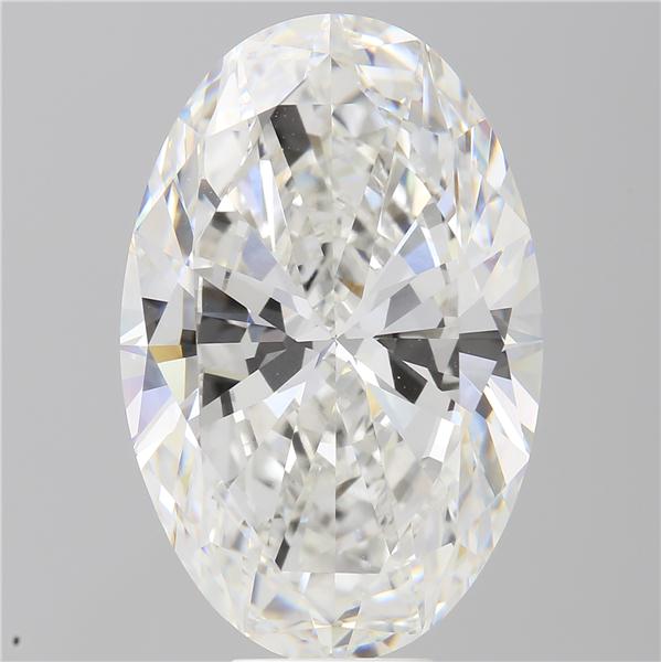 11.01 ct. oval Lab Grown Diamond front image