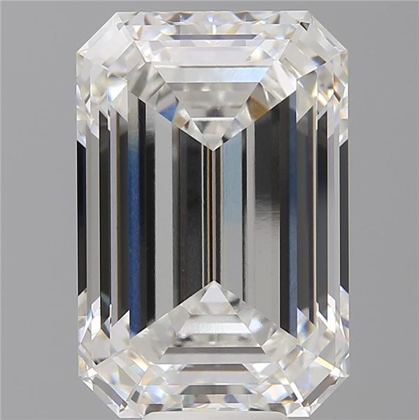 12.59 ct. emerald Lab Grown Diamond front image