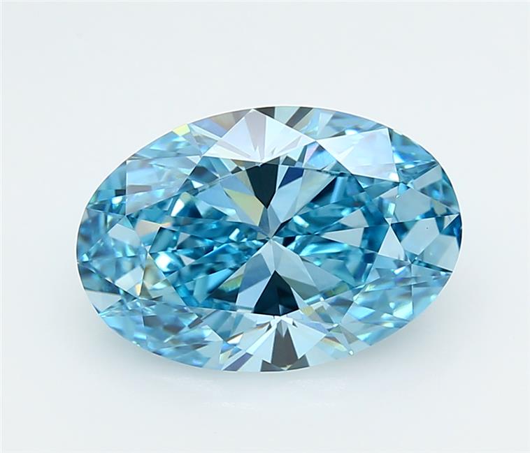 5.03 ct. oval Lab Grown Diamond front image