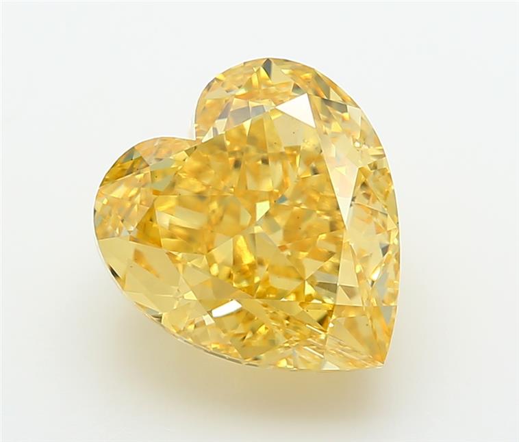 8.09 ct. heart Lab Grown Diamond front image