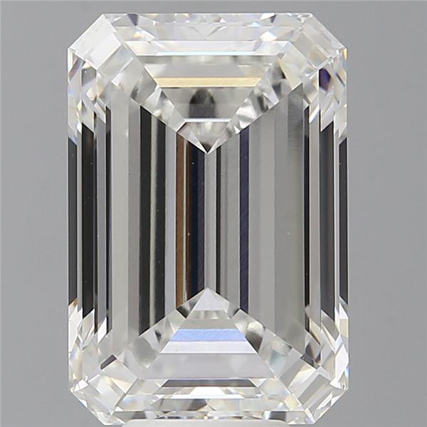 8.04 ct. emerald Lab Grown Diamond front image
