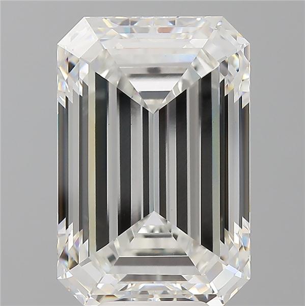 9.55 ct. emerald Lab Grown Diamond front image
