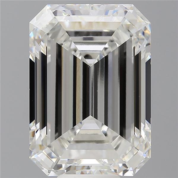 12.51 ct. emerald Lab Grown Diamond front image