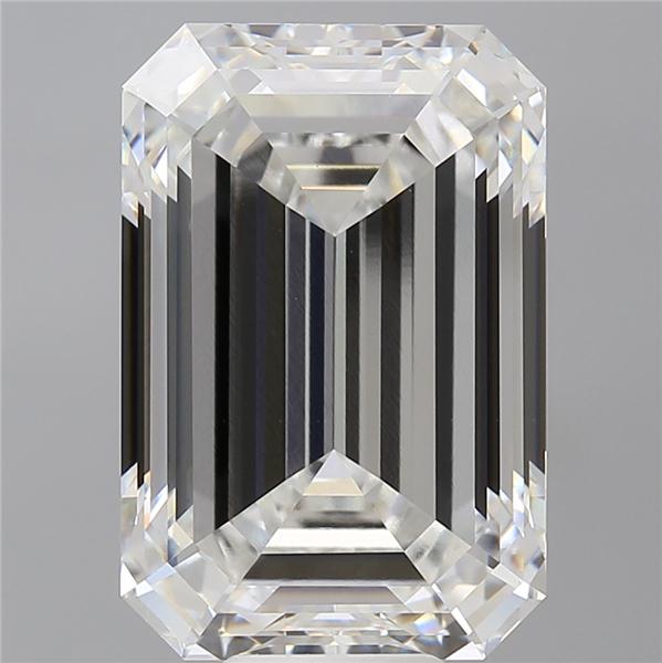 12.59 ct. emerald Lab Grown Diamond front image