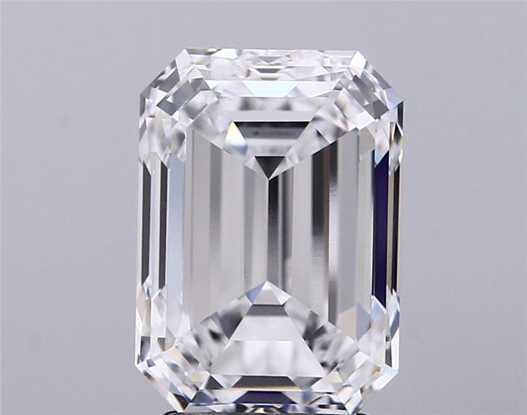 4.42 ct. emerald Lab Grown Diamond front image