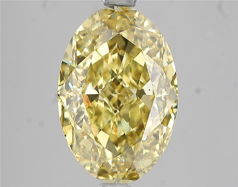 5.05 ct. oval Lab Grown Diamond front image