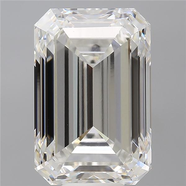 12.51 ct. emerald Lab Grown Diamond front image