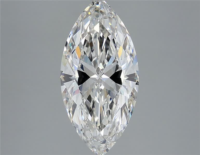 3.07 carat f VVS2 EX Cut IGI marquise diamond