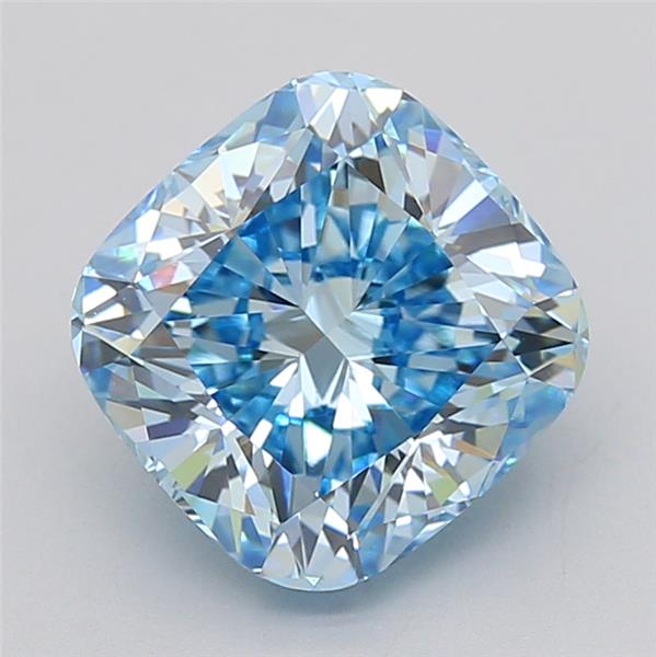 5.02 ct. cushion Lab Grown Diamond front image