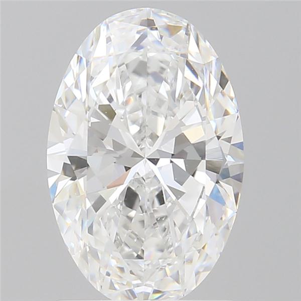 1.56 ct. oval Lab Grown Diamond front image