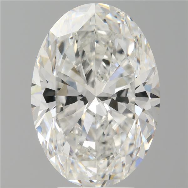 5.55 ct. oval Lab Grown Diamond front image