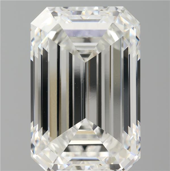 12.58 ct. emerald Lab Grown Diamond front image