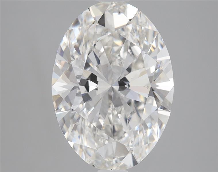 3.21 ct. oval Lab Grown Diamond front image