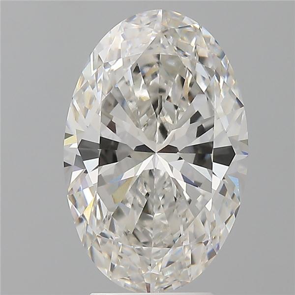 4.10 ct. oval Lab Grown Diamond front image