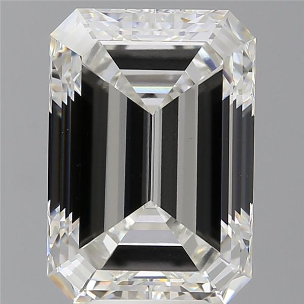 7.54 ct. emerald Lab Grown Diamond front image