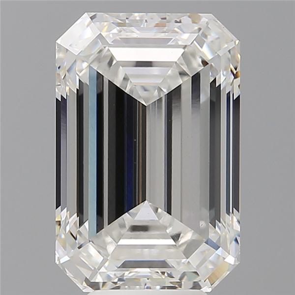 7.08 ct. emerald Lab Grown Diamond front image