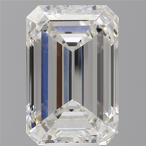 8.54 ct. emerald Lab Grown Diamond front image