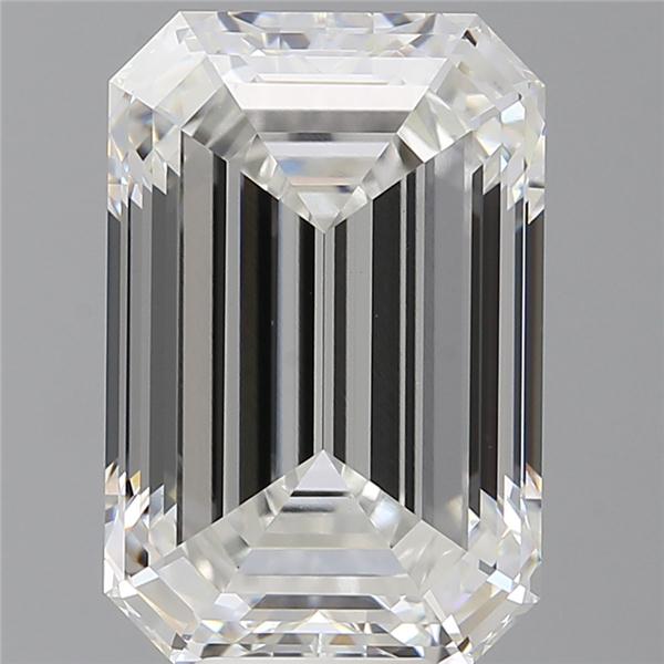 9.55 ct. emerald Lab Grown Diamond front image