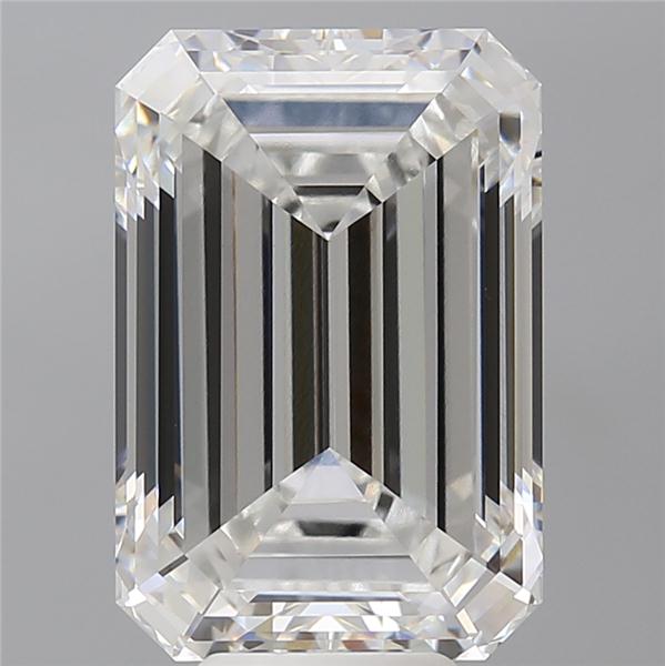 8.53 ct. emerald Lab Grown Diamond front image