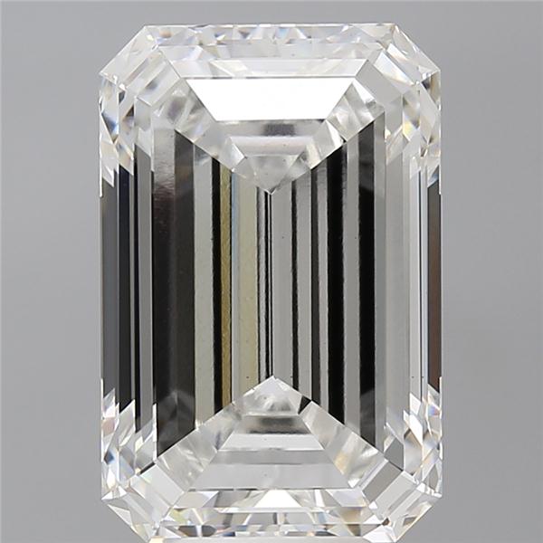8.50 ct. emerald Lab Grown Diamond front image