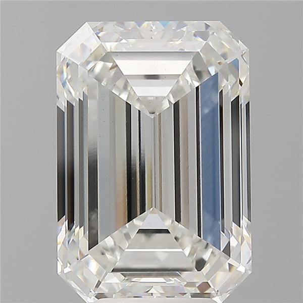 6.60 ct. emerald Lab Grown Diamond front image
