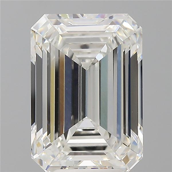 6.58 ct. emerald Lab Grown Diamond front image