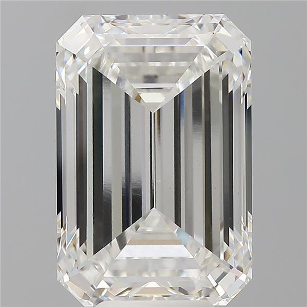 8.58 ct. emerald Lab Grown Diamond front image