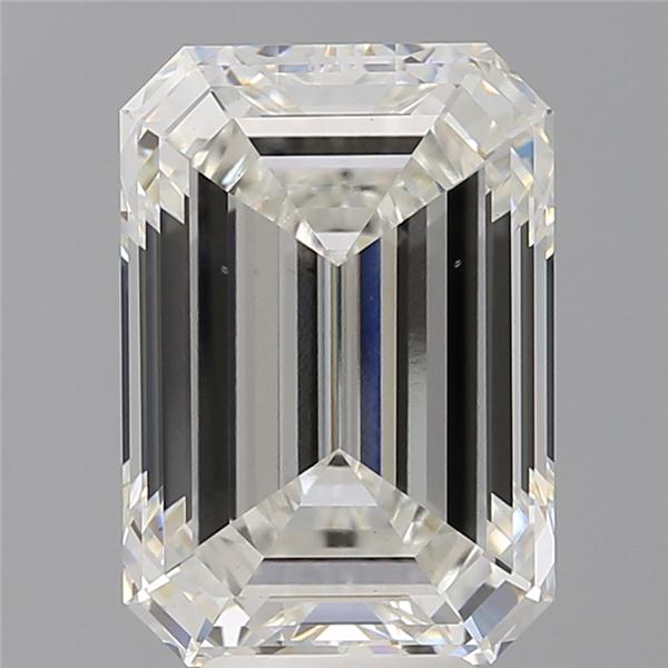 7.07 ct. emerald Lab Grown Diamond front image