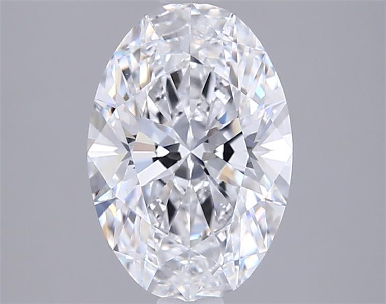 2.05 ct. oval Lab Grown Diamond front image