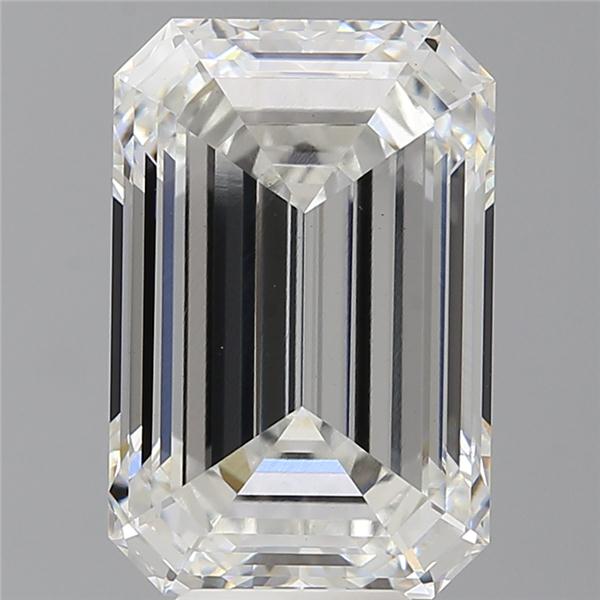 8.07 ct. emerald Lab Grown Diamond front image