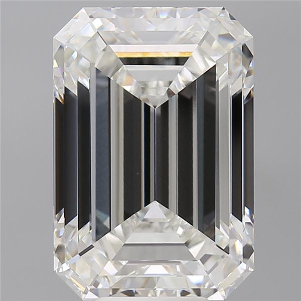9.08 ct. emerald Lab Grown Diamond front image