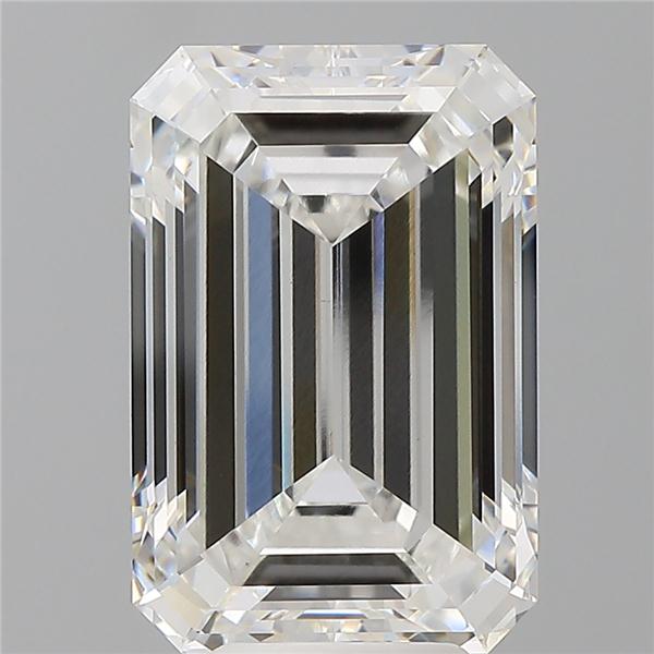 7.10 ct. emerald Lab Grown Diamond front image