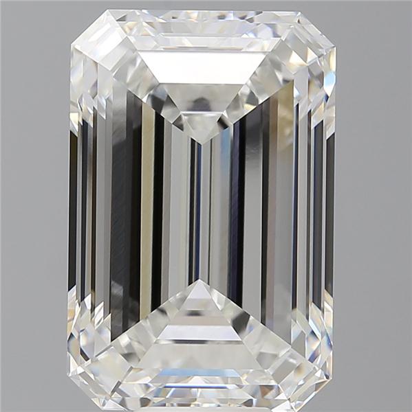 12.10 ct. emerald Lab Grown Diamond front image