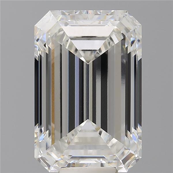12.09 ct. emerald Lab Grown Diamond front image