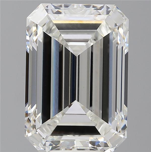 11.55 ct. emerald Lab Grown Diamond front image