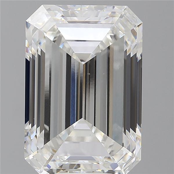 10.55 ct. emerald Lab Grown Diamond front image