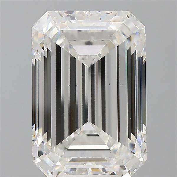 10.60 ct. emerald Lab Grown Diamond front image
