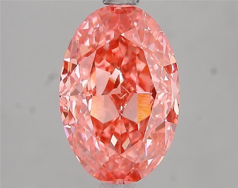 3.03 ct. oval Lab Grown Diamond front image